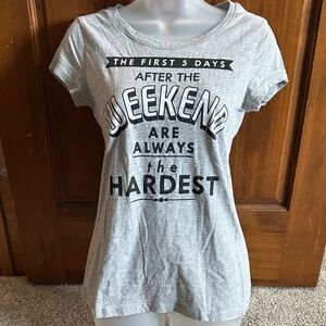 Wound Up Gray Graphic Tee - Short Sleeve